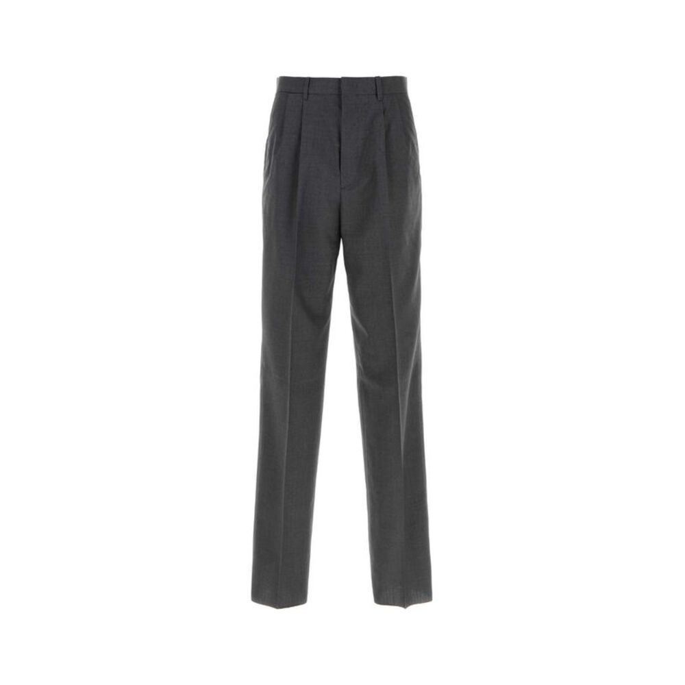 Jil Sander Men Graphite Wool Pant